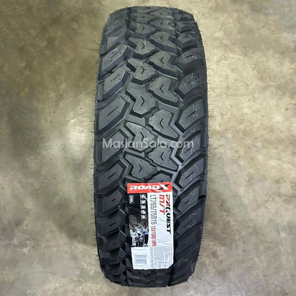 265-75-16 ROADX MT 10PR TYRE
